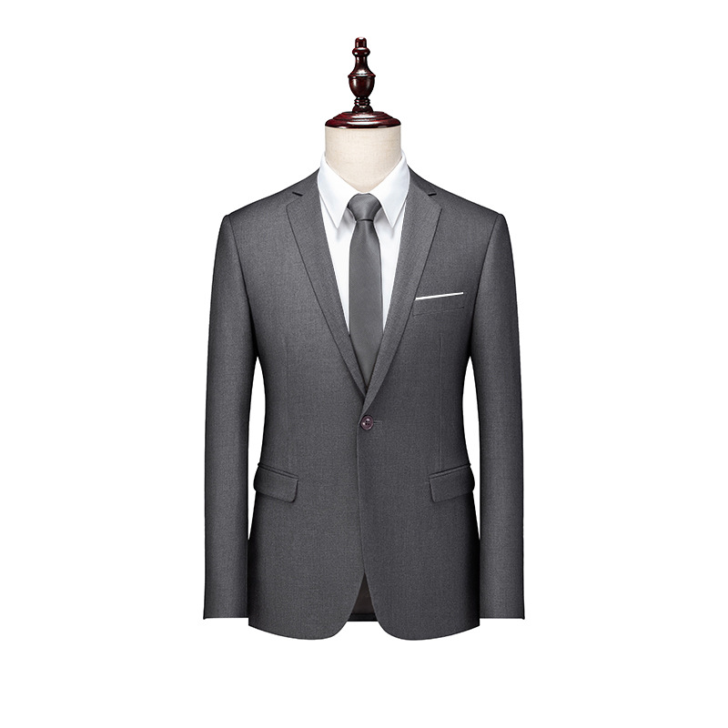 회색 싱글 버튼 상단