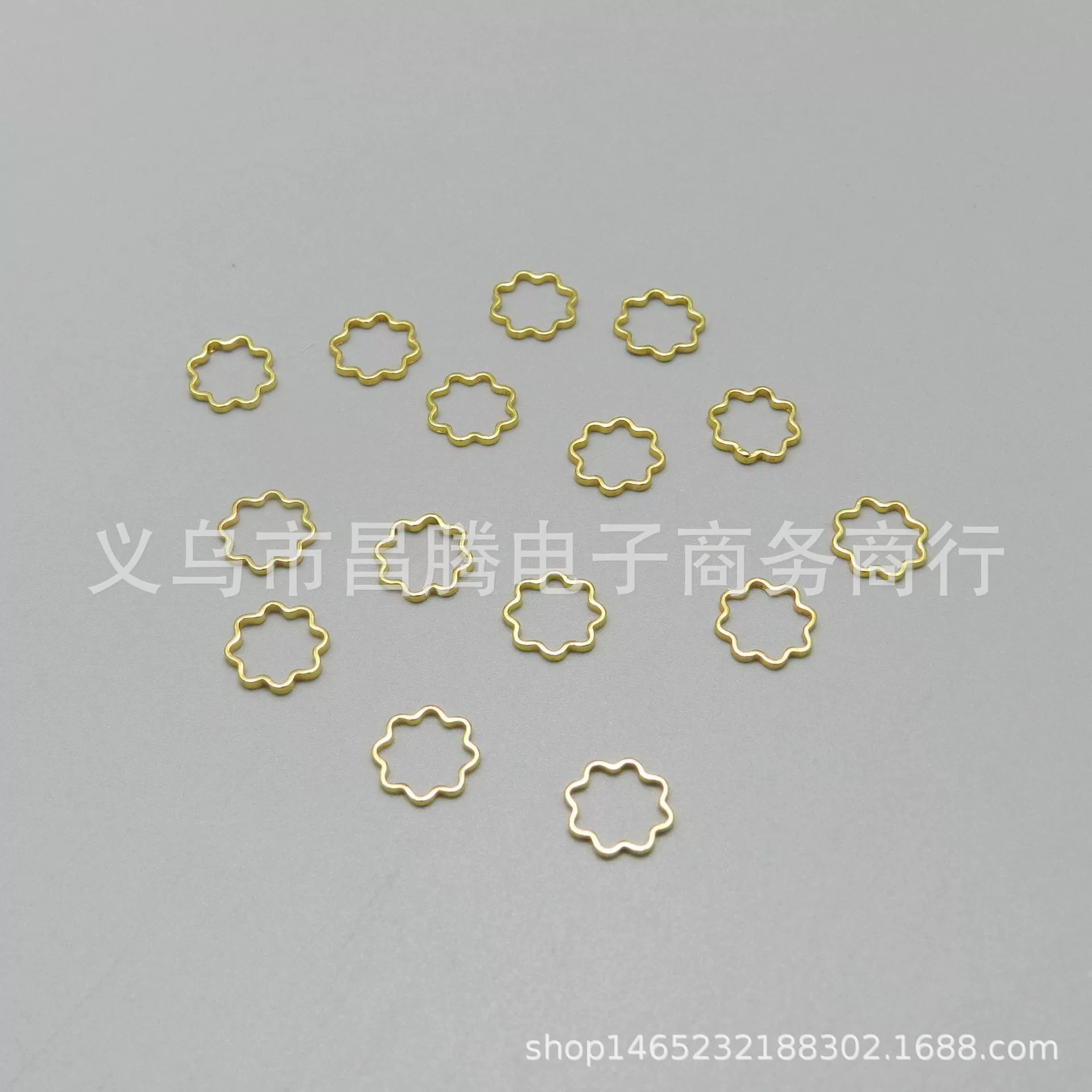 Сохраняющая цвет медная кайма маленький цветок УФ эпоксидная кайма смола клей металлическая полая кайма DIY ювелирные аксессуары материал ручной работы