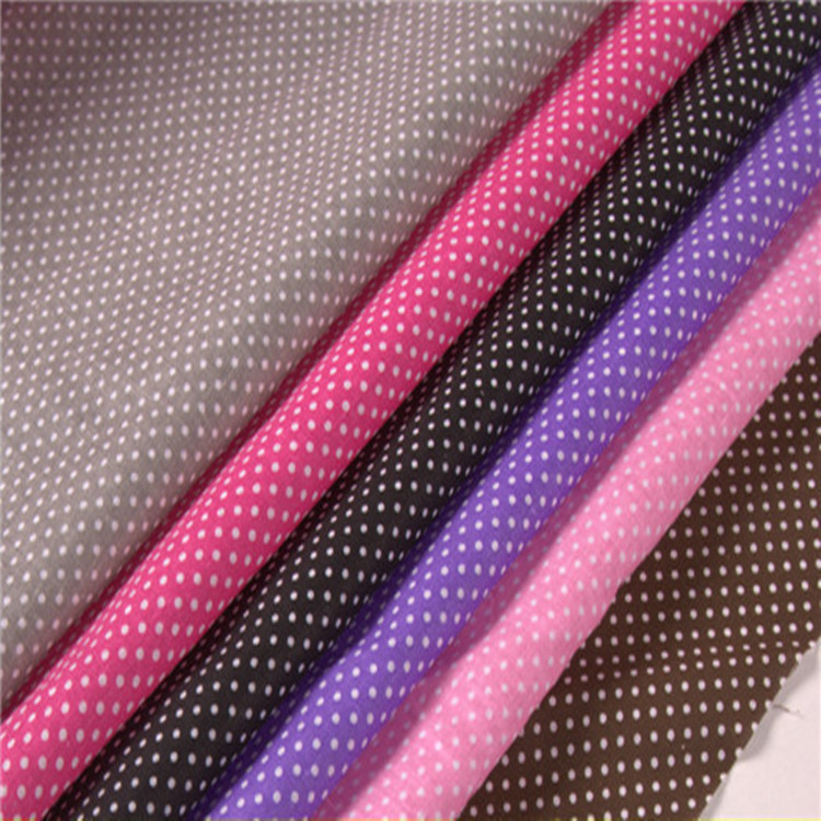 现货供应全棉波点平纹涂料印花碎花布 全棉碎花里布 多色可选