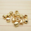 DIY jewelry handmade material accessories manufacturers direct selling 14K bag thick gold multi -cutting beads beads