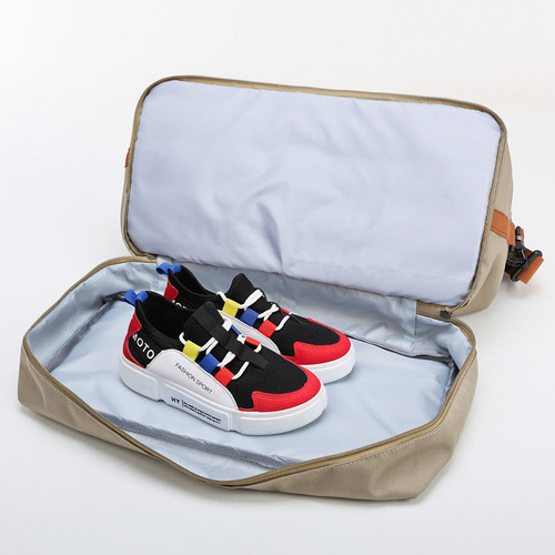 Cross-border travel bag Korean version hand-held short trip travel luggage bag large capacity lightweight dry-wet separation sports fitness bag