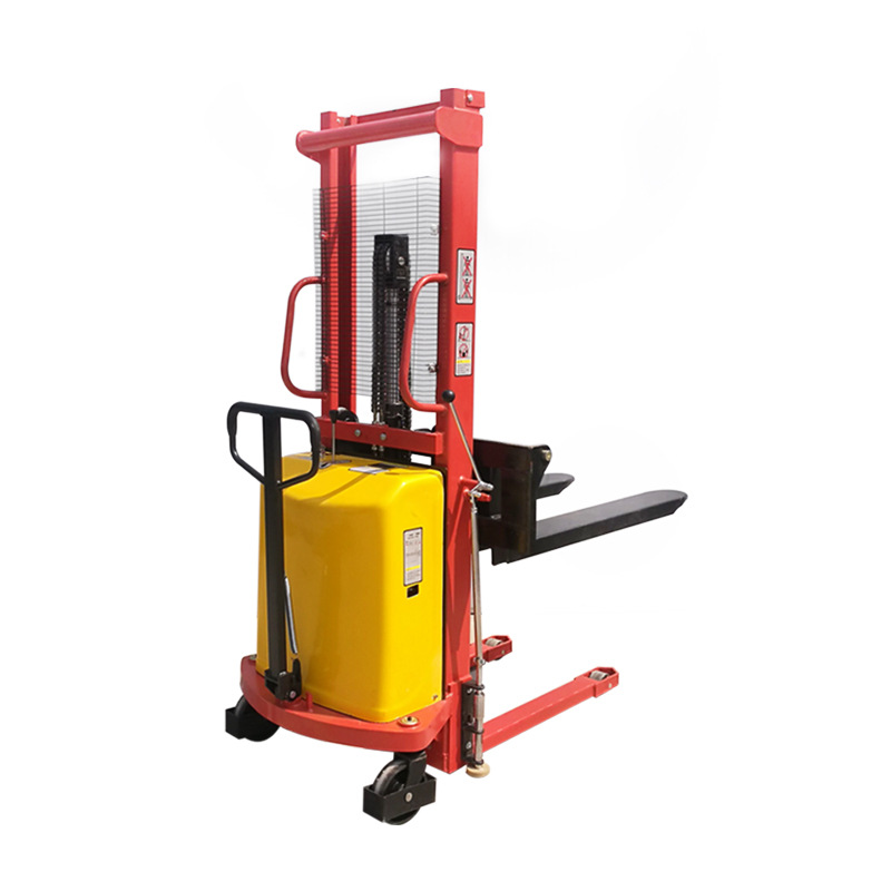 Youcheng 1 / 1.5 / 2 toneladas semihidráulico carretilla elevadora elevadora carga y descarga elevadora elevadora carga y descarga
