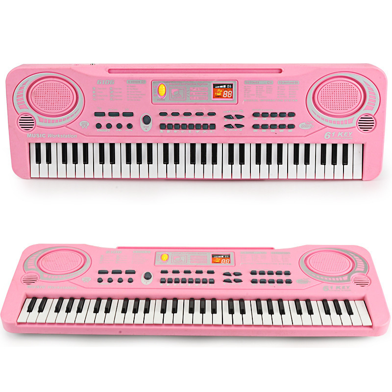 Niños multi-funcional de 37 teclas Entrada de órgano electrónico música juguete educativo instrumento musical simulación piano 61 teclado al por mayor