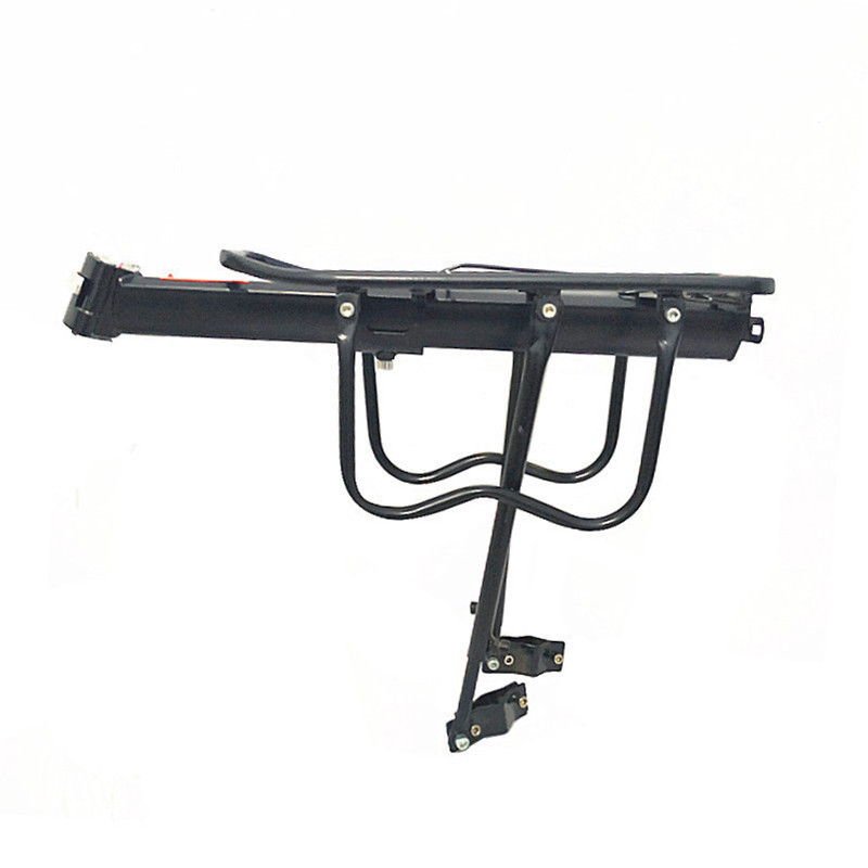 Estante de bicicleta percha estante de aleación de aluminio asiento de bicicleta de montaña scooter asiento trasero bicicleta de montaña estante trasero percha