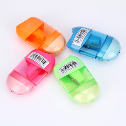 Alemania Fabregas 1836 un solo agujero borracha pluma pluma multifuncional estudiantes portátiles simplista lindo color caramelo