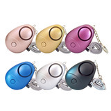 Alarma Personal Inalámbrica Antirrobo con Luz LED para Mujeres