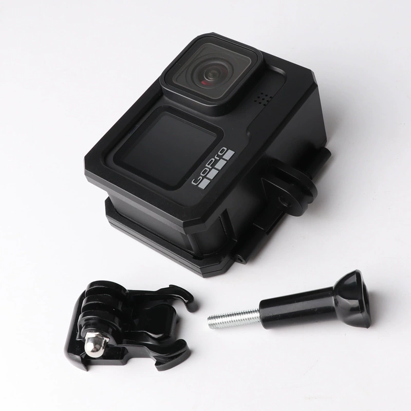 Защитная пластиковая рамка (GoPro) Hero9/10/11/12, холодная обувь, база и винт, прочная посадка