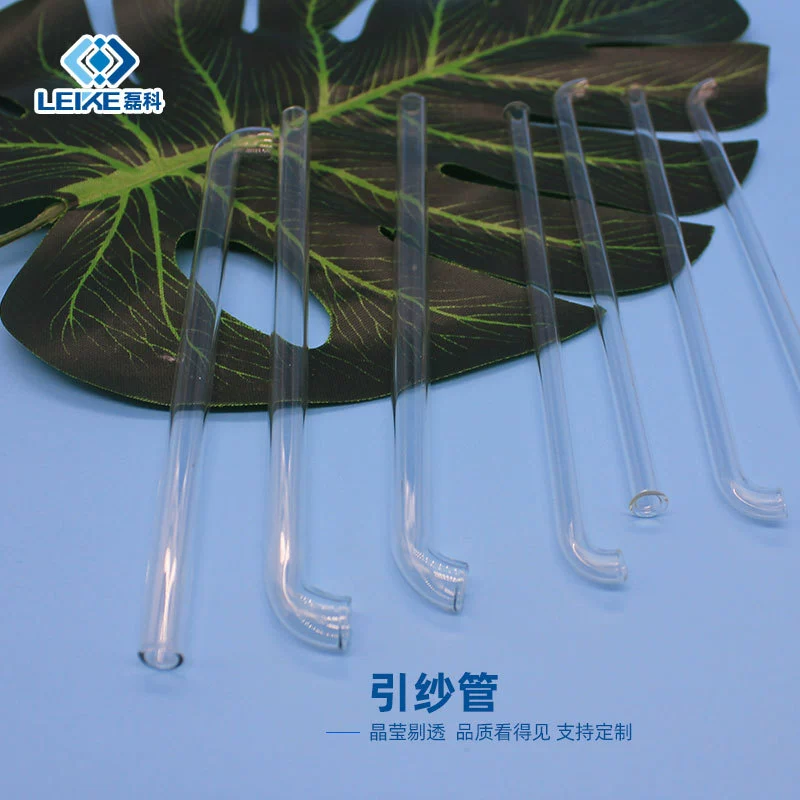 Стеклянная марлевая направляющая для инструментов Leike, вращающиеся аксессуары для воздушного потока, прозрачная стеклянная марлевая направляющая трубка, высокое качество и низкая цена