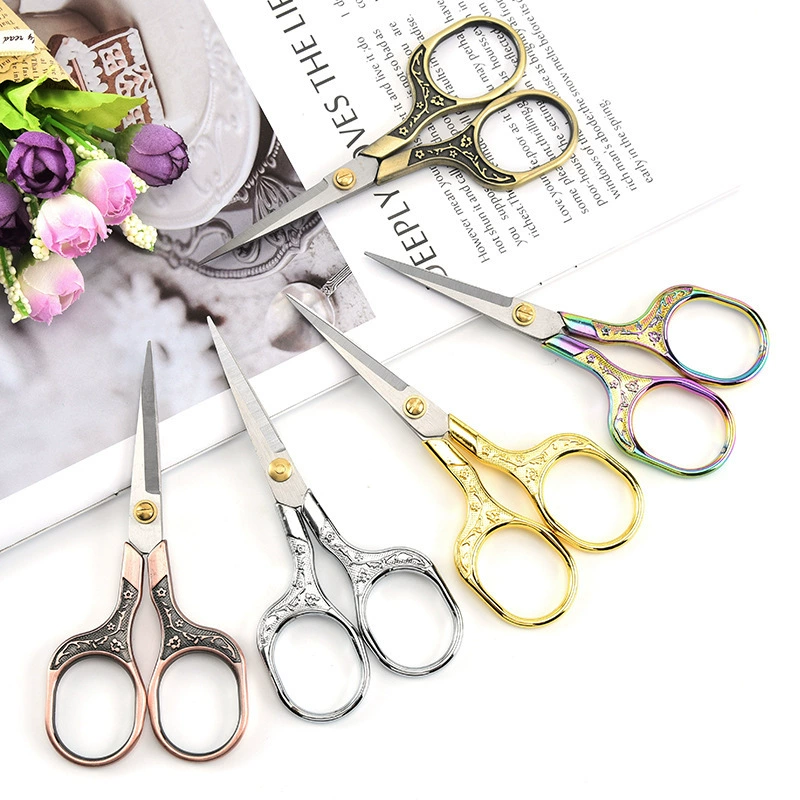 Classic scissors, retro origami