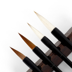 Wholesale set of student brushes with mixed hair and wolf hair, wholesale brush set