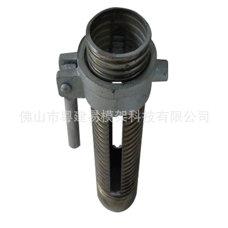 佛山钢支撑调节螺纹管 钢支撑配件 钢支顶配件 螺纹管 量大从优