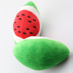 New Pet Dog Plush Talking Vegetable Fruit Animal Cartoon Chew-resistant Pet Cat Dog Toy Wholesale