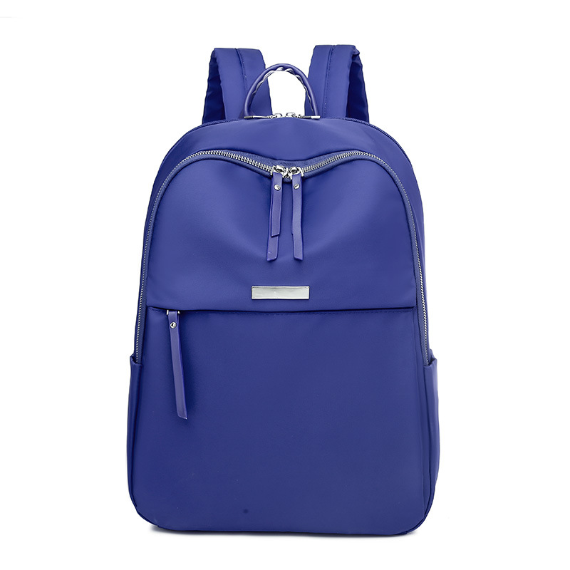 Bolso para computadora de 14 pulgadas hombro femenino 2024 nuevo estilo moda simple mochila de gran capacidad mochila de viaje de negocios de tela Oxford