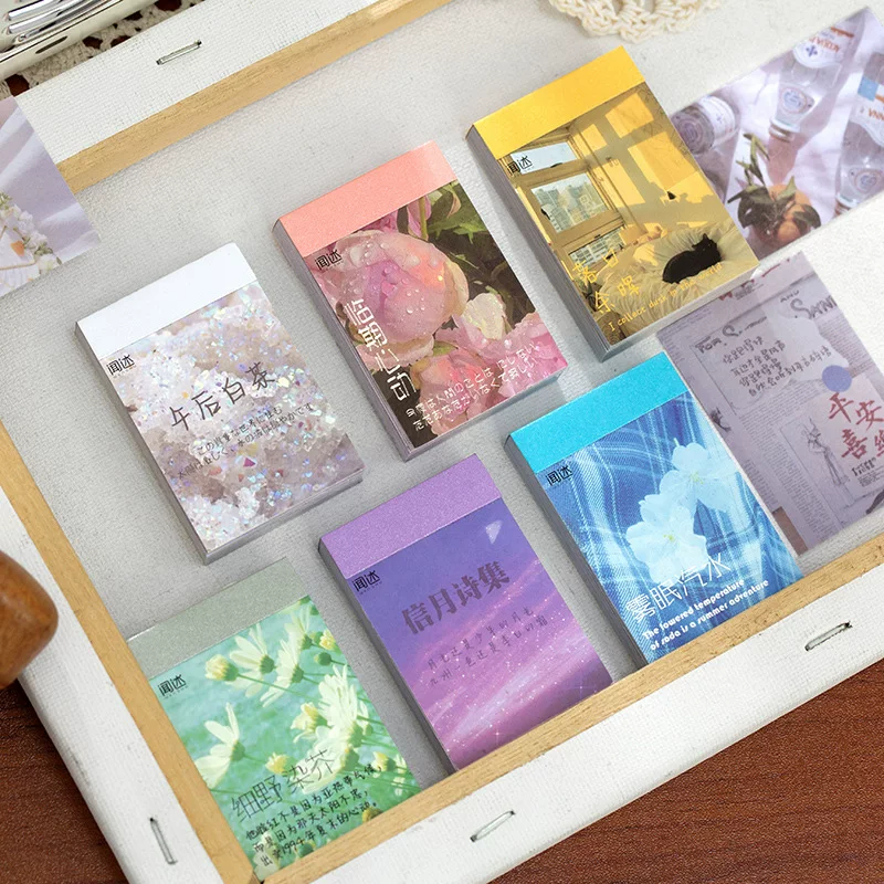 Наклейный набор Inspirations Series — 200/коробка, 800 вариантов, компактный набор 6×4×5 см