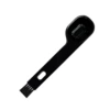 Black handle black hair
