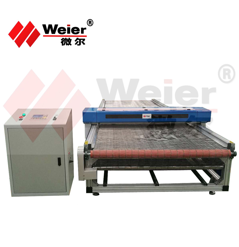 微尔汽车避光垫把套钥匙包打版激光切割机打孔雕刻专用激光切割机