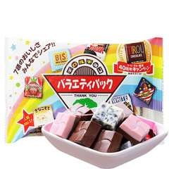 日本輸入松尾多彩什錦サンドイッチブロックチョコレート袋166g/袋結婚祝い砂糖間食