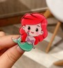 Children's hairgrip for princess, bangs, cartoon hair accessory, wholesale