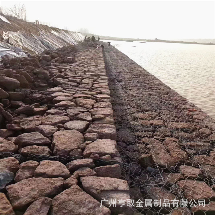 厂家生产河道电焊石笼网水利工程防洪格宾网生态网箱六角网价格