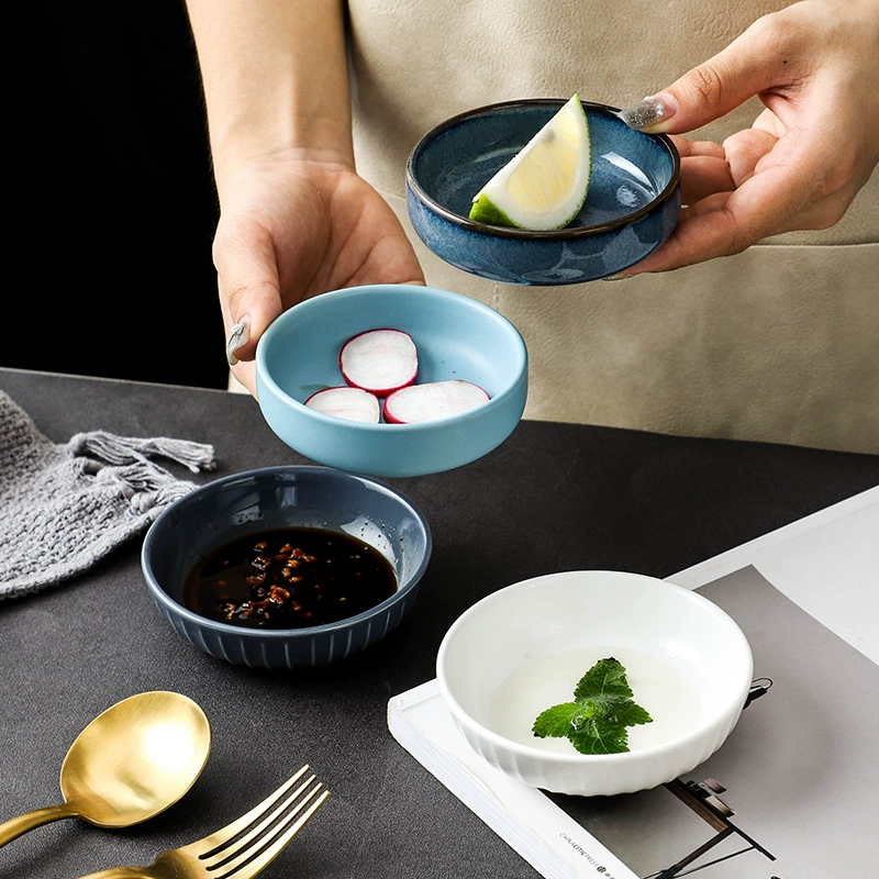 Weisan dish, dish, home sauce, plate commercial creative creative snack dish personalized dry sauce disc manufacturer wholesale