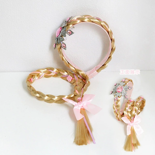 2 hair hoop-snowflake powder