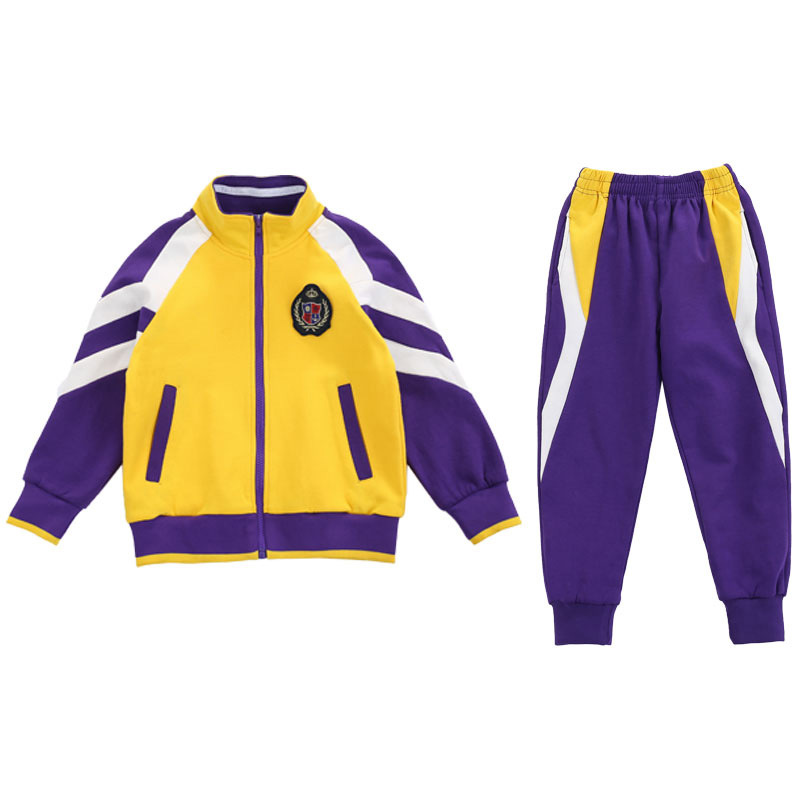 2024 Primavera y otoño nuevo jardín de infantes Ropa de jardín Traje de uniforme escolar de primavera 3-14 años de edad Estudiante de escuela primaria Ropa de clase para niños de tres piezas