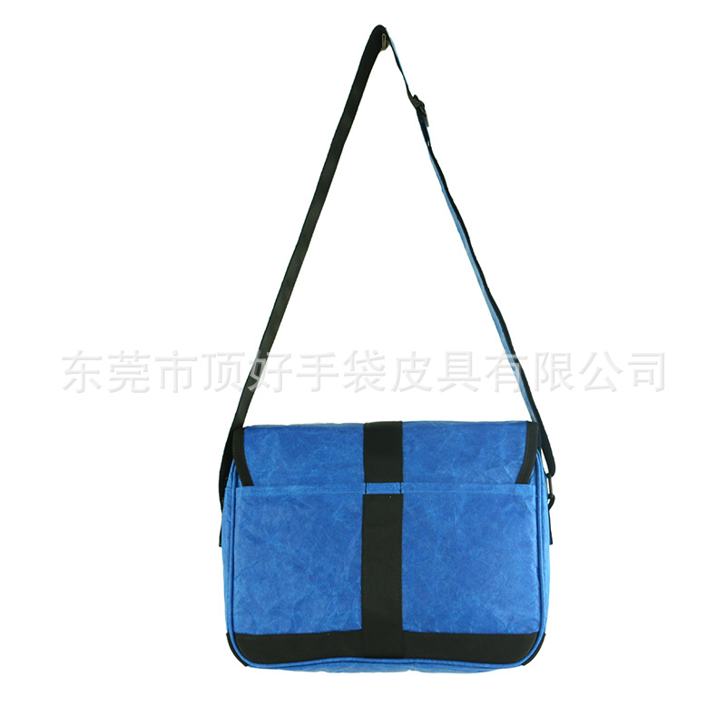 Dongguan manufacturers new DuPont paper shoulder computer bag out portable DuPont paper business computer bag