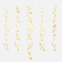 十字双孔大写字母吊坠