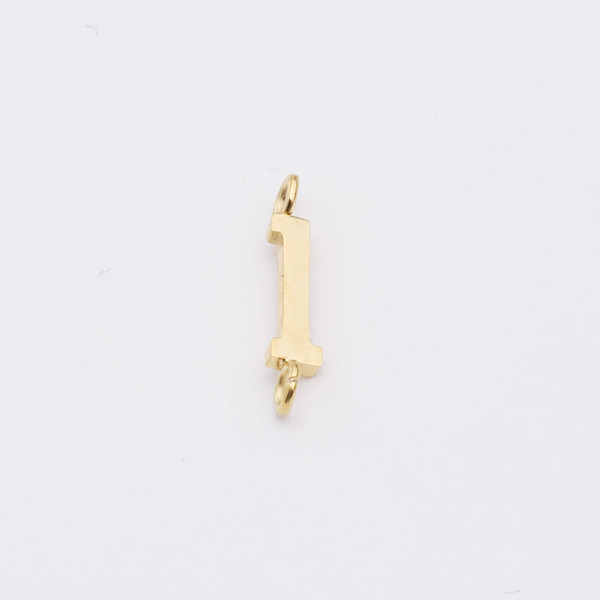Pendant stainless steel with letters