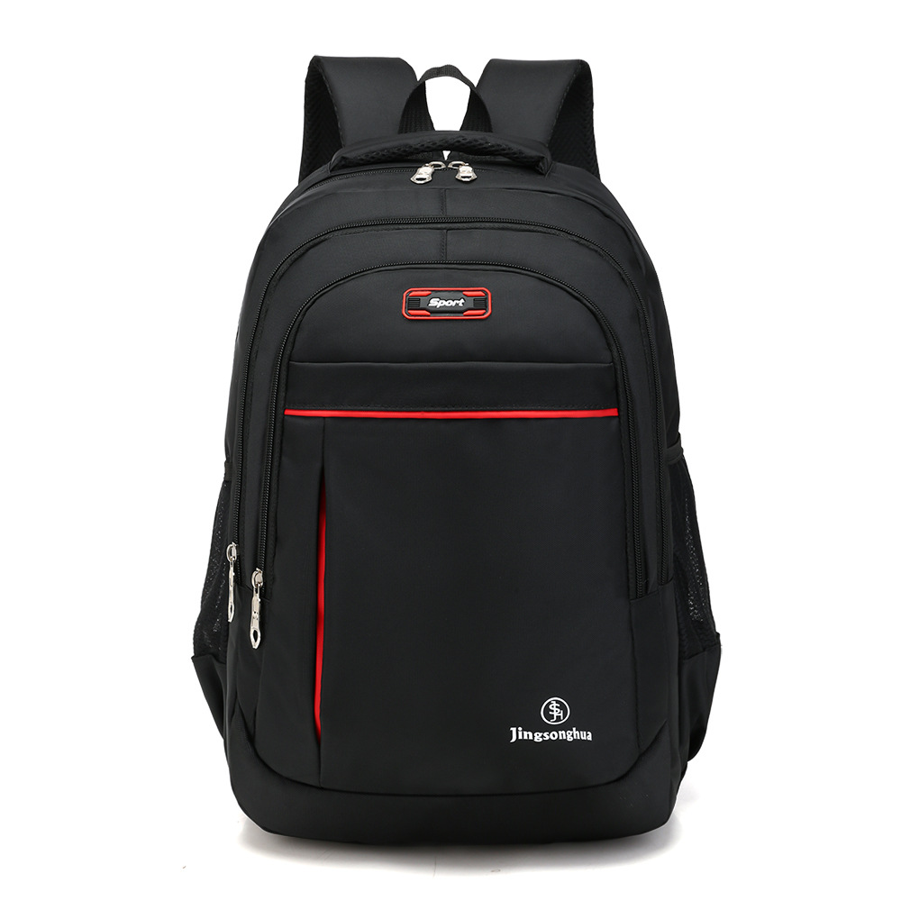 Casual estilo coreano negocio mochila de gran capacidad estudiante mochila nueva nylon aire cojín Correa mochila