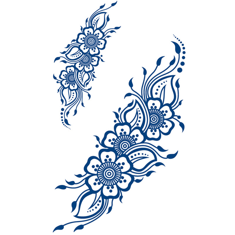 ジュースの紋章はネットの赤い紋章を貼って15日間の現物の卸売りの草本の植物の半永久の刺青のシールを持続します。