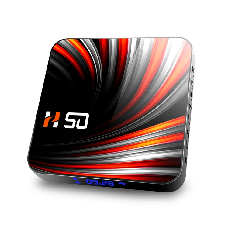 H50 комплект -верхняя коробка Android 10.0 RK3318 4G+64G HD сетевой плеер двойной частоты Bluetooth wifi