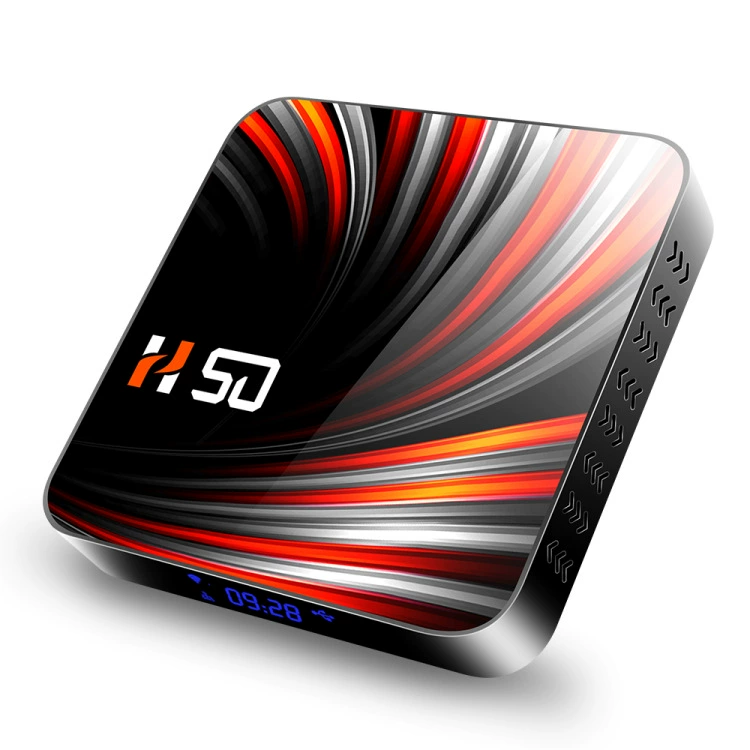 H50 комплект -верхняя коробка Android 10.0 RK3318 4G+64G HD сетевой плеер двойной частоты Bluetooth wifi