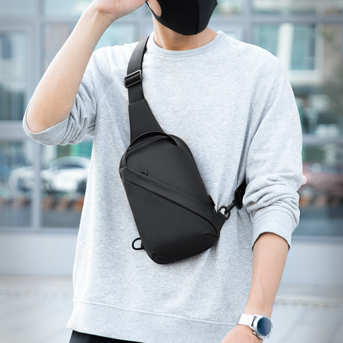 Marco Leden Fashion Personality Men's Bag Small Chest Bag Casual Sports Shoulder Bag Wholesale Men's Crossbody Bag