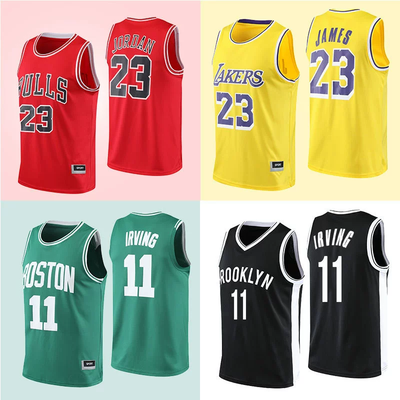 James Баскетбольная одежда Жилет без рукавов Мужская и женская Свободная верхняя одежда в стиле BF уличный тренд хип-хоп Irving No.11 Джерси