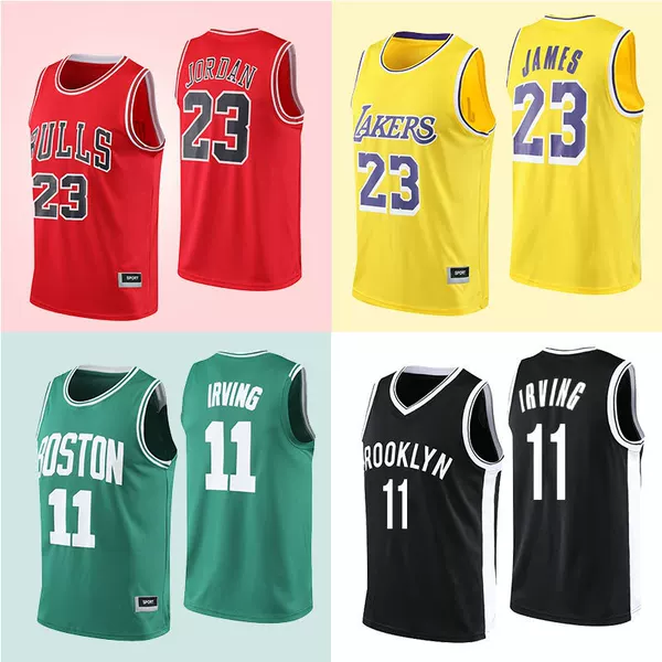James Basketball Clothes Sleeveless Vest Men's and Women's Loose Outer Wear bf Style Street Trend Hip Hop Irving No.11 Jersey