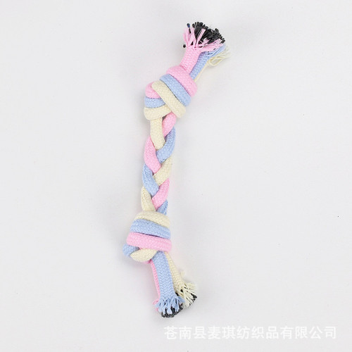 Set wholesale pet toys cotton rope teething resistant cotton rope ball cat and dog toys teething puppy toys