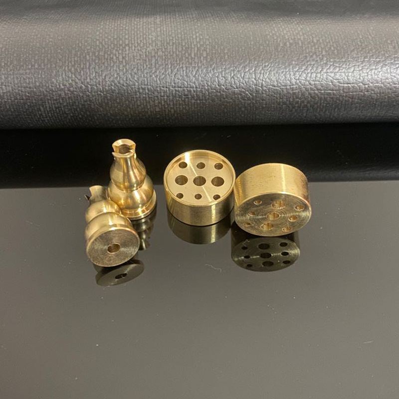 Brass Gourd Nine-Hole Incense Insert Handmade Brass Gourd Incense Insert Pure Copper Incense Burner Gourd Incense Burner Metal Crafts