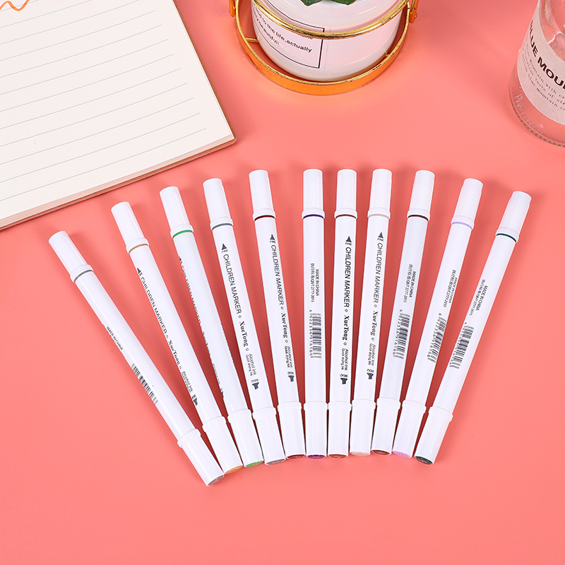 Traje de marcador para niños 12 colores 24 colores 36 colores alcohol de doble cabeza redonda aceitosa Varilla DIY Kit para colorear hecho a mano