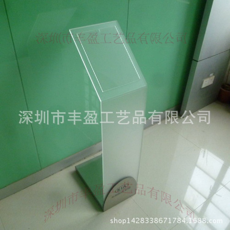 不锈钢底座支撑牢固的有机玻璃展示立牌 亚克力汽车参数牌