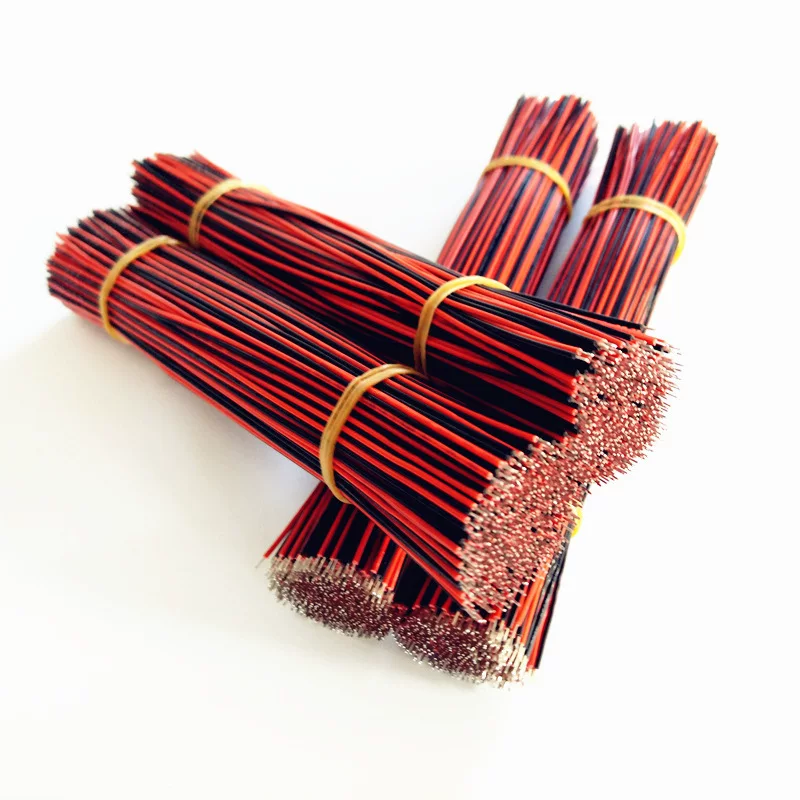 Специальное предложение луженая медная электронная проволока американский стандарт UL1571 красная и черная провода 24awg красная и черная ряд провода резка лужение прямые продажи