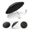 Black (curved wooden handle)
