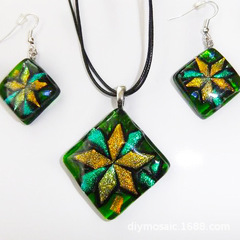 COE90 Colored Hot Melting Glass Sheet Creative Lampworking Handmade Microwave Kiln Process Jewelry Fusible Glass