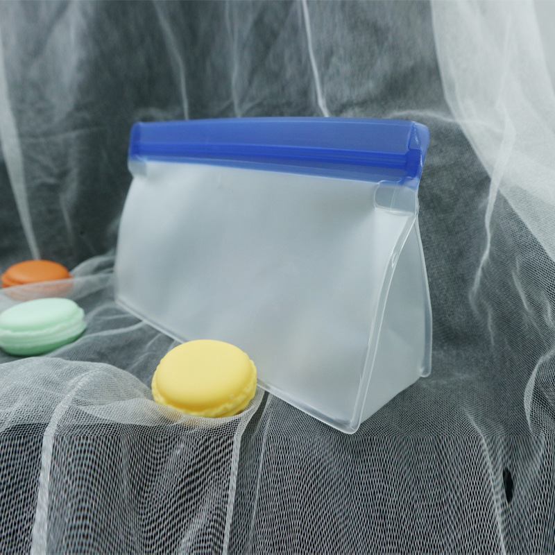 EVA可降解食品保鲜袋 冰箱食物储存袋水果分装磨砂半透明立体袋