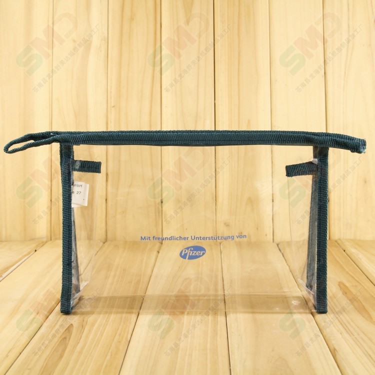 厂家定制pvc拉链袋 透明 化妆品洗漱用品袋塑料袋子定做