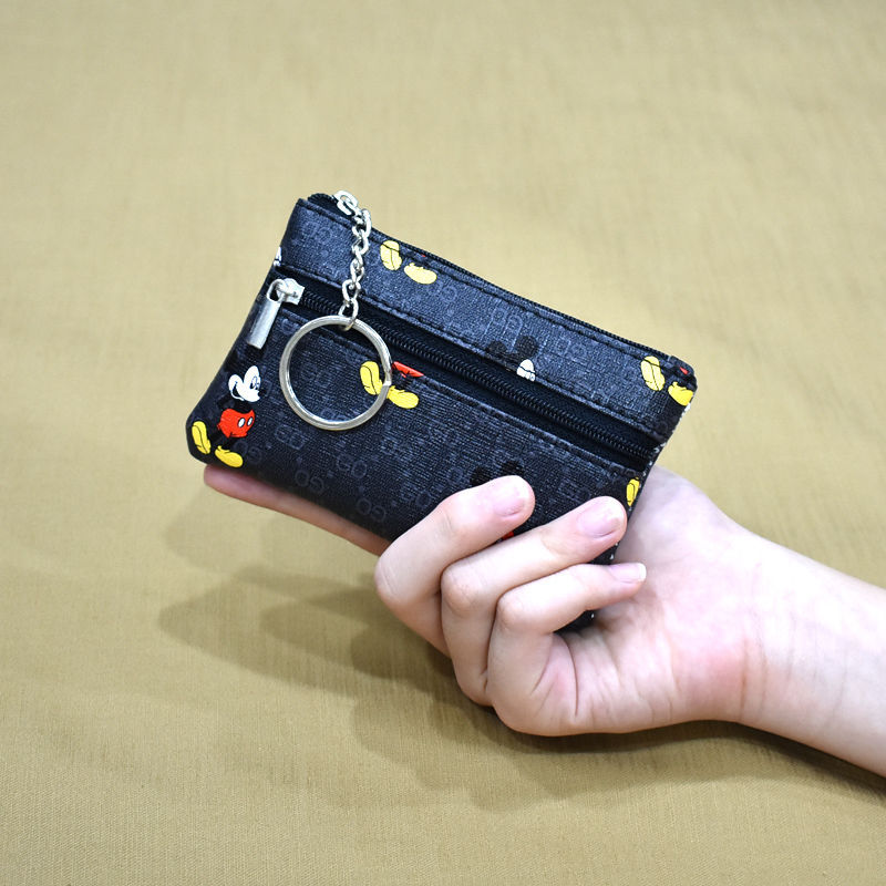 Monedero de la moneda de dibujos animados regalo colgante llavero bolsa de la tarjeta bolso de la moneda de los niños de mano bolso de las mujeres certificado bolsa