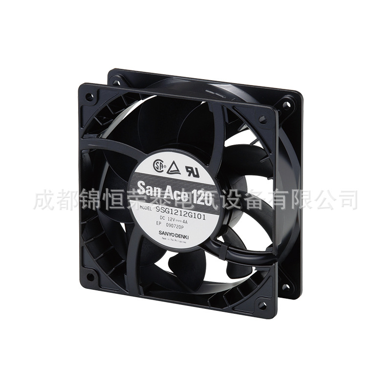 山洋Sanyo直流24V静音散热风扇9SG1224G101低功耗低振动耐温