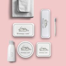 硅藻泥杯垫套装浴室洗漱台桌面硅藻泥防滑垫硅藻土杯垫