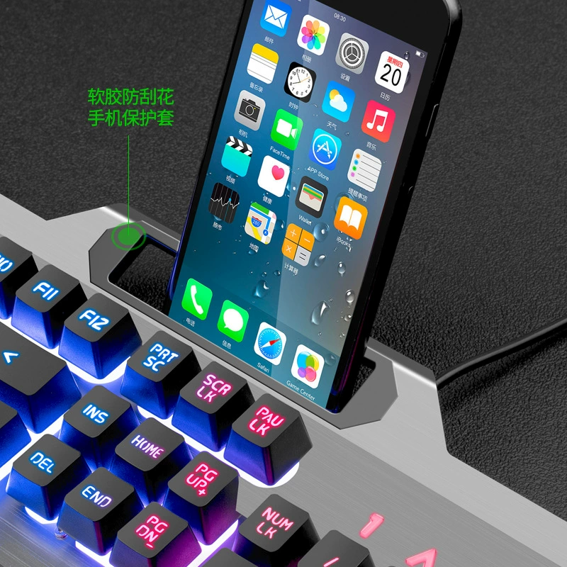 蝰蛇 K18 mechanical feel wired keyboard desktop computer notebook external office e -sports game typing