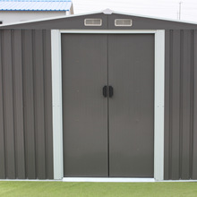 定制可拆卸活动房花园杂物收纳房临时组装楼顶露台铁皮房